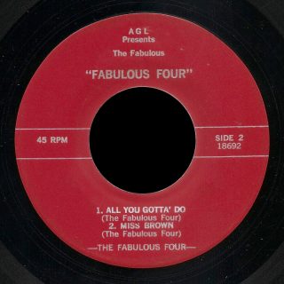 Fabulous Four AGL EP Side 2