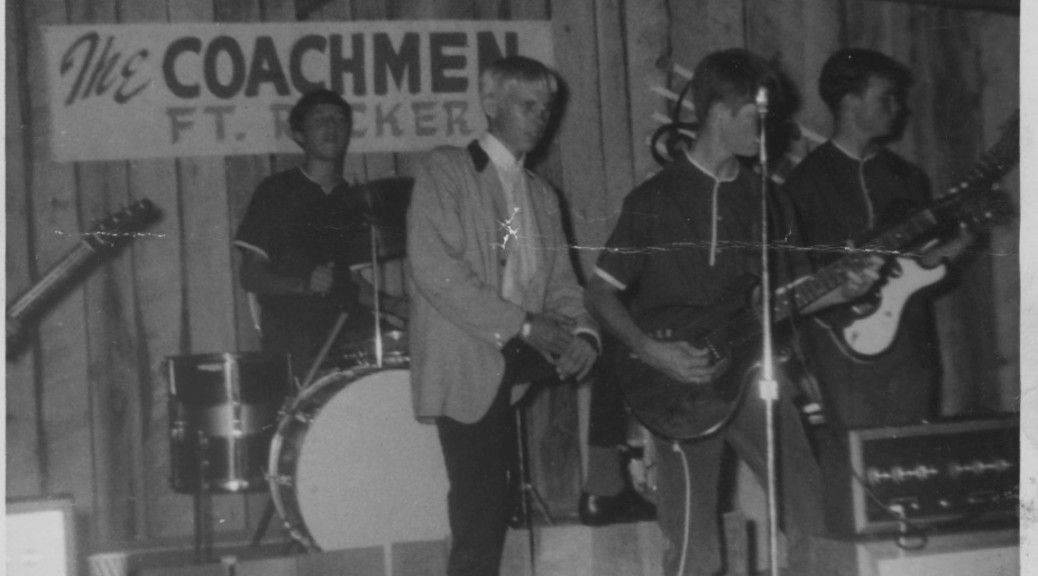 The Coachmen at Grannys Teen Club, Opp, Alabama, 1965