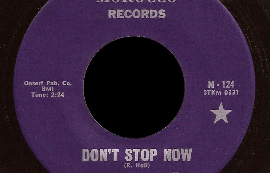 Randy Hall Morocco 45 Don't Stop Now
