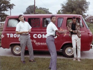 Tropics Combo Van, Leonard Collins Arnold Robinson and Jimmy Robinson
