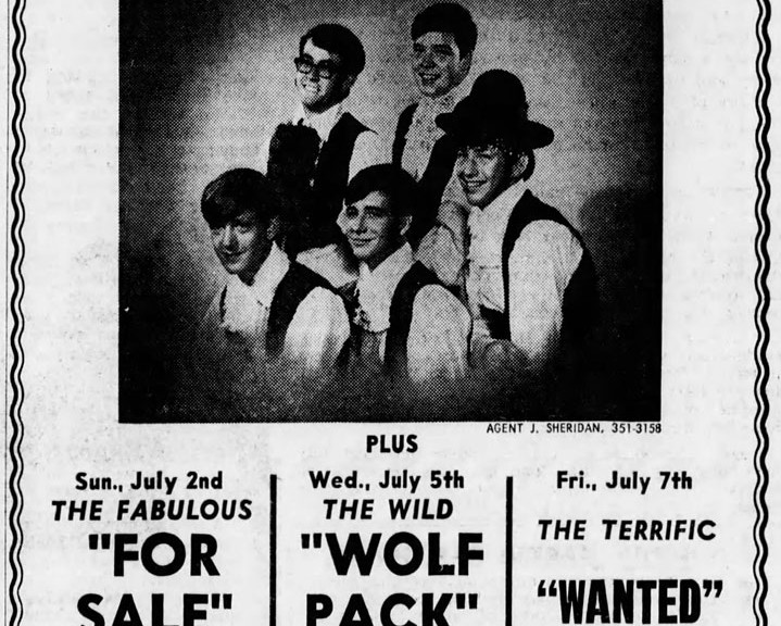 Blackwatch, For Sale, Wolf Pack, the Wanted at One Step Beyond Cincinnati Enquirer, July 1, 1967