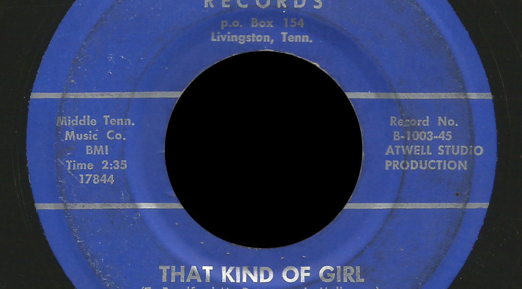 Madhatters Re-Echo 45 That Kind Of Girl