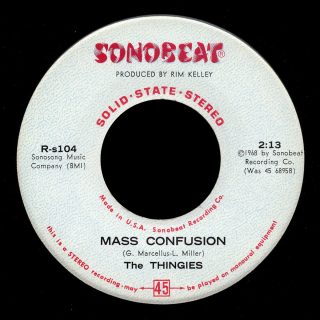 Thingies Sonobeat 45 Mass Confusion
