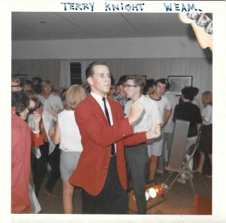 WEAM DJ Terry Knight at the American Legion