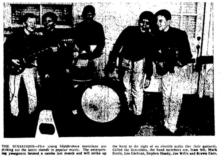 Sensations, Middlesboro-daily-news-jan-27-1965-p-1