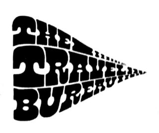 The Travel Bureau logo, by Ron Primm, circa 1967.