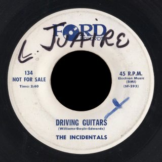 Incidentals Ford 45 Driving Guitars