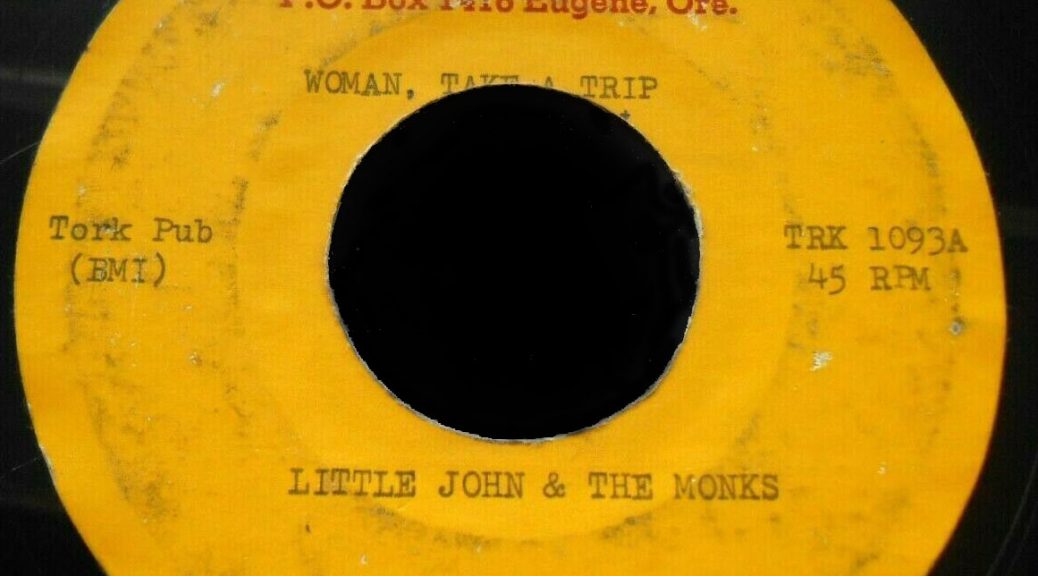 Little John and the Monks Graves 45 acetate Woman Take a Trip