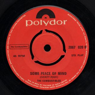 Combustibles Polydor 45 Some Peace of Mind