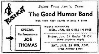 Good Humor Band Pusi-Kat San-Antonio-Express-And-News, Jan 19, 1969