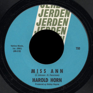 Harold Horn Jerden 45 Miss Ann