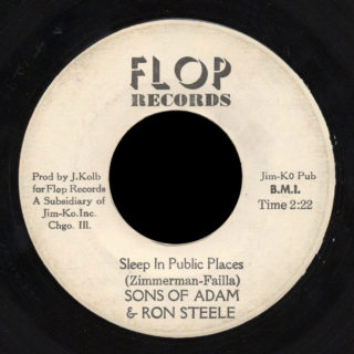 Sons of Adam and Ron Steele Flop 45 Sleep in Public Places