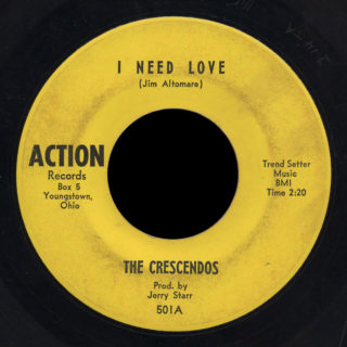 Crescendos Action 45 I Need Love