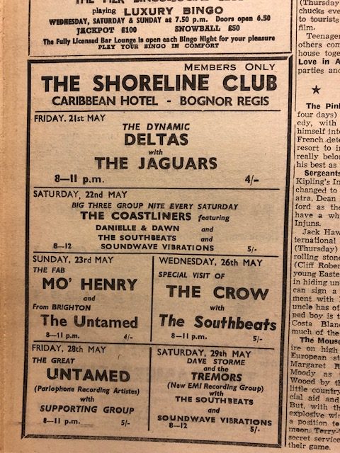 The Shoreline Club, Bognor Regis, West Sussex | Garage Hangover