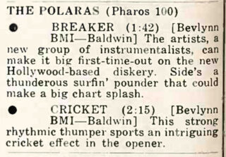 Polaras reviewed in Cash Box, July 11, 1964