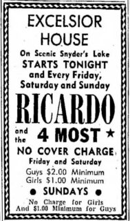 Ricardo and the 4 Most Excelsior House, Troy Record, February 11, 1967