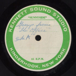 Group from The Office Kennett Sound Studio Acetate 45