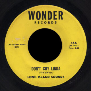 Long Island Sounds Wonder 45 Don't Cry Linda