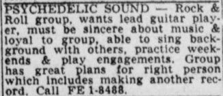 Psychedelic Sound Daily Freeman 1968 Feb 22